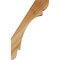 Ekena Millwork 6"W x 14"D x 22"H Olympic Rough Sawn Knee Brace, Western Red Cedar BRC06X14X22OLY00RWR - alternate 3